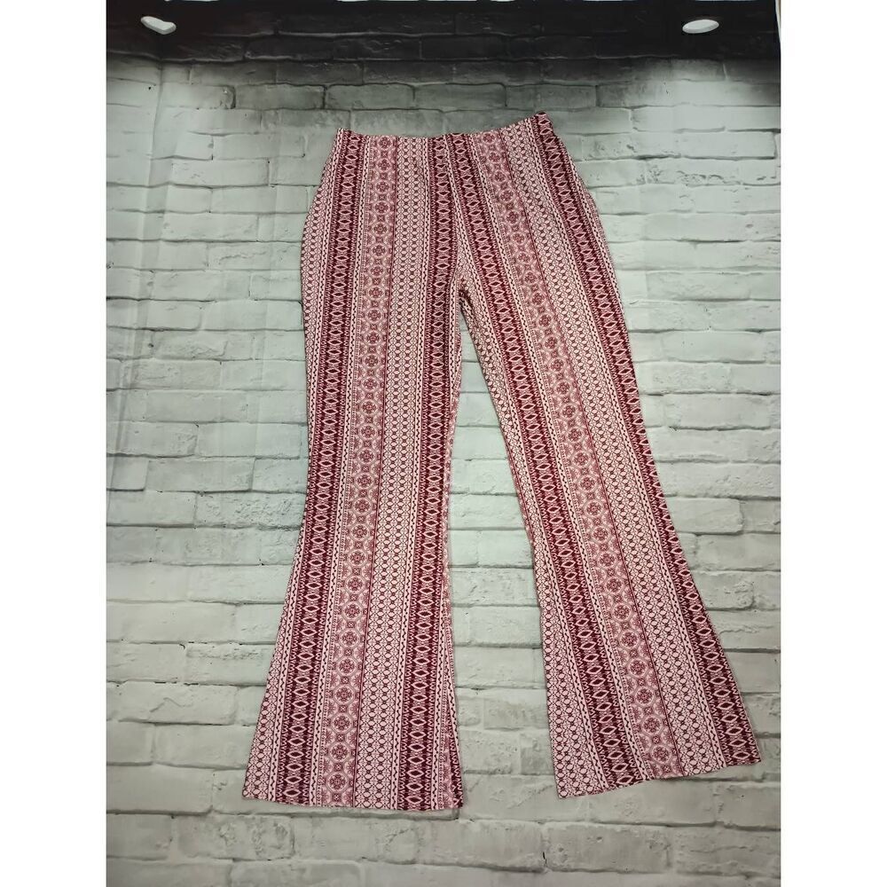 Wide flare leg pants